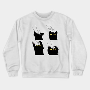 Spoiled kitty cute little cat lover Crewneck Sweatshirt